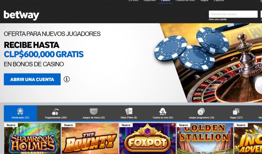 Betway bonos