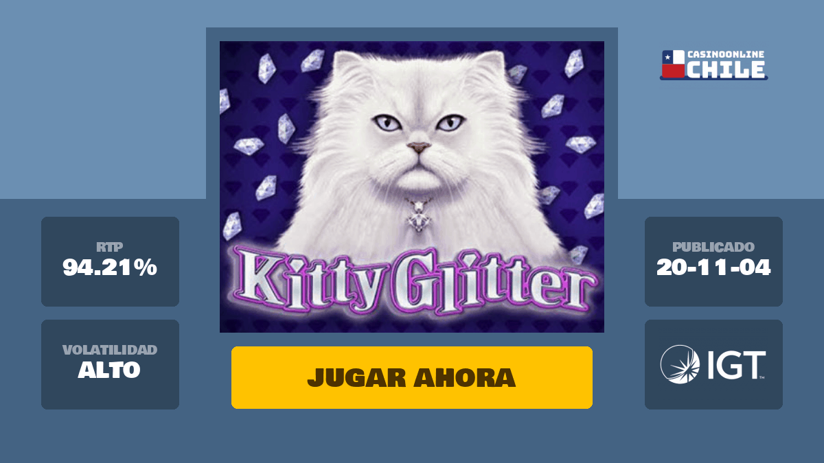 Kitty Glitter Juega gratis online esta tragamonedas