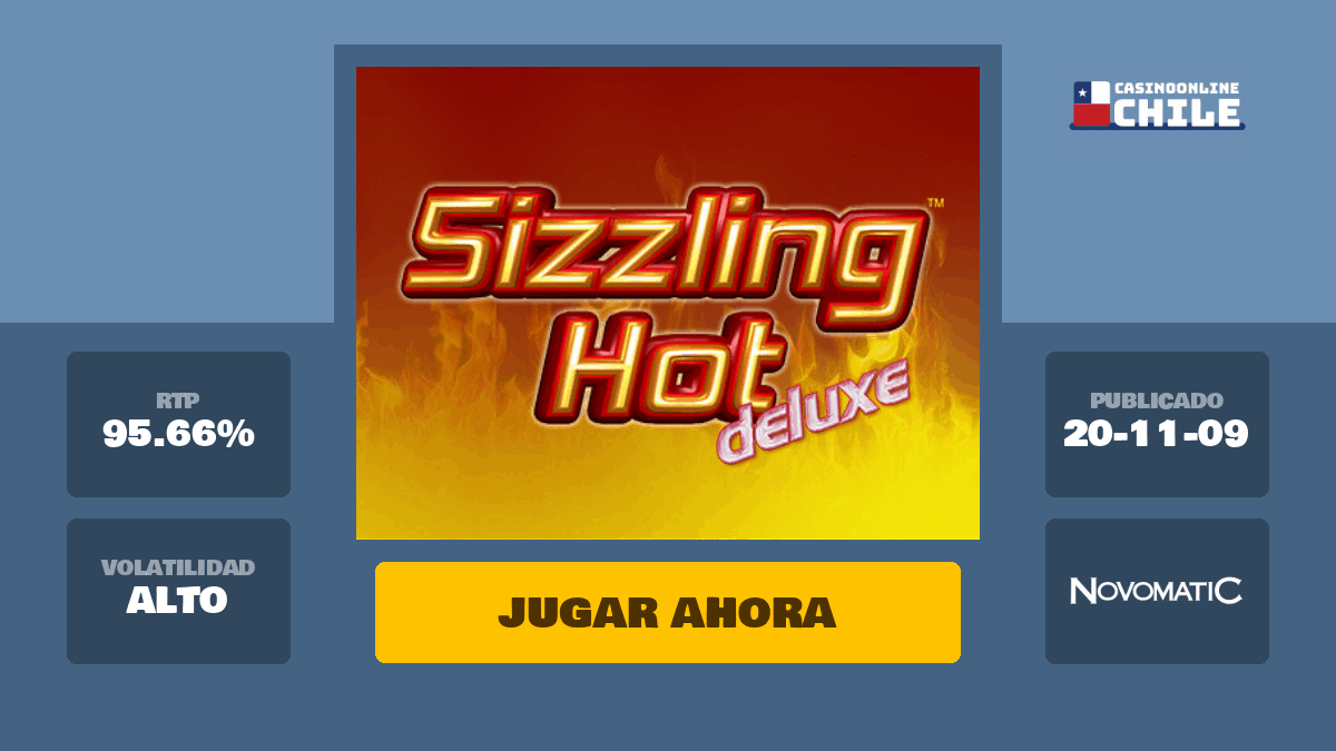 Tragamonedas Sizzling Hot Deluxe Gratis Tragamonedas Sizzling Hot Deluxe Gratis
