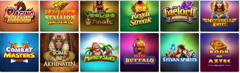 Máquinas tragamonedas, slots e tragaperras de Netbet