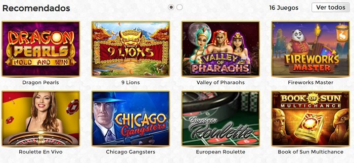 Máquinas tragamonedas, slots e tragaperras de UniqueCasino