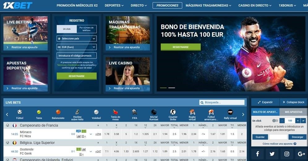1xbet sport