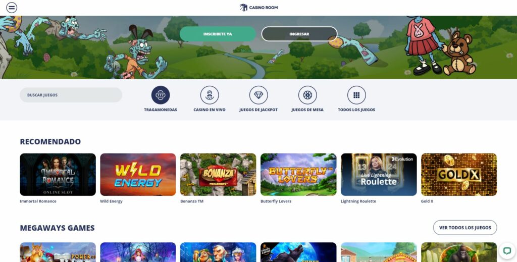 juegos de slot online en CasinoRoom