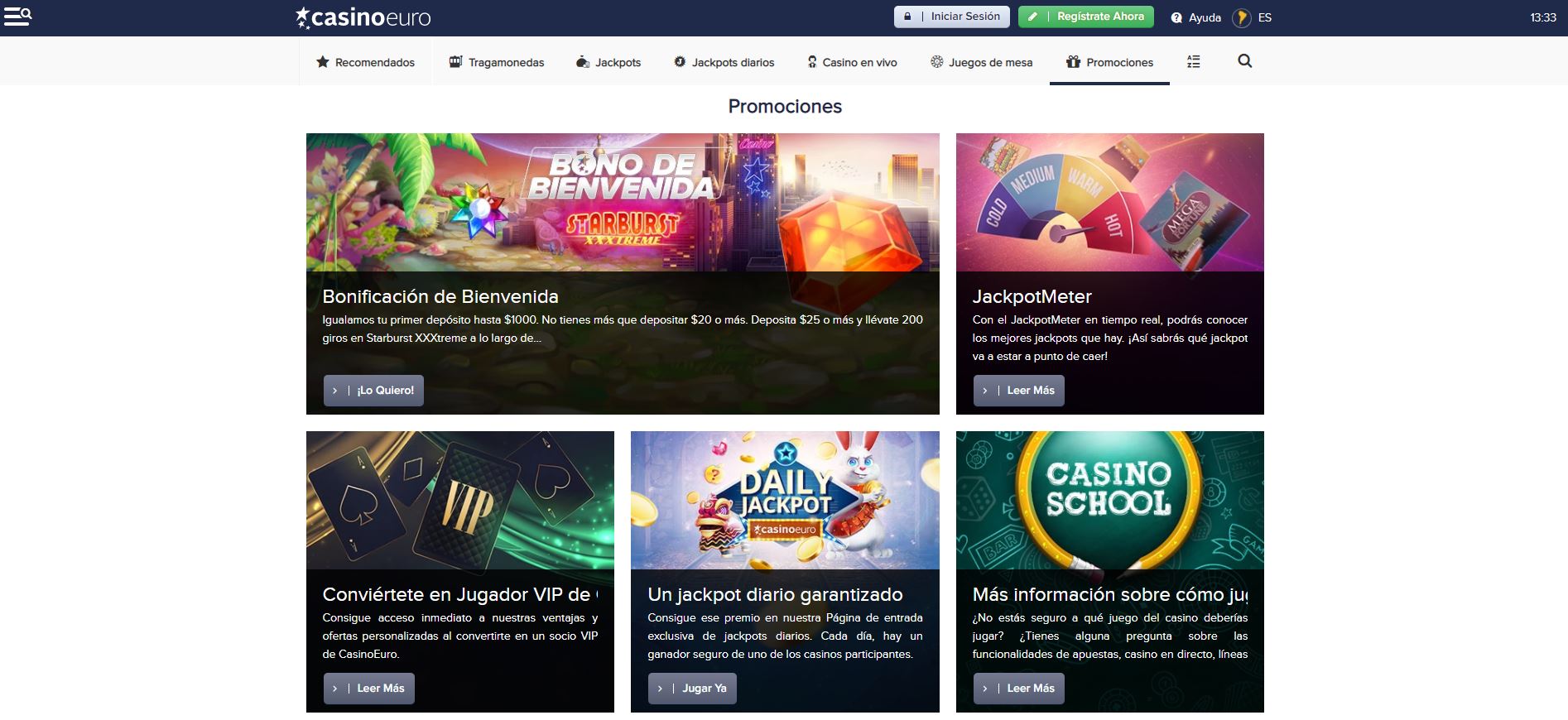 CasinoEuro bonos