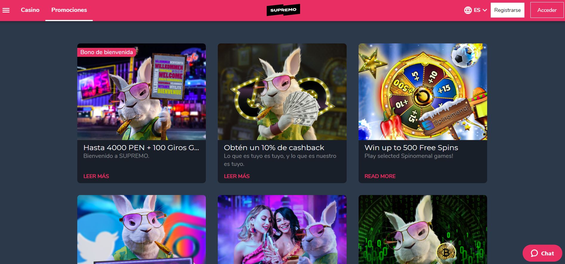 bono e promozione del Supremo